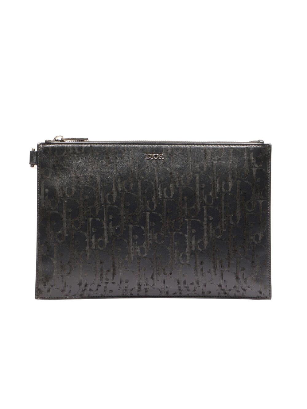 Dior Oblique A5 Pouch Clutch Bag #353124F55B